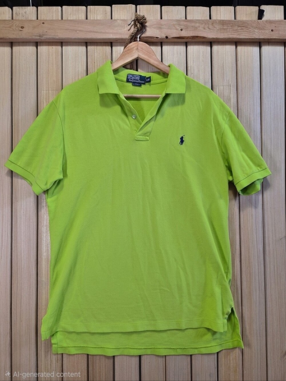 Polo by Ralph Lauren Neon Lime Short-Sleeve Polo